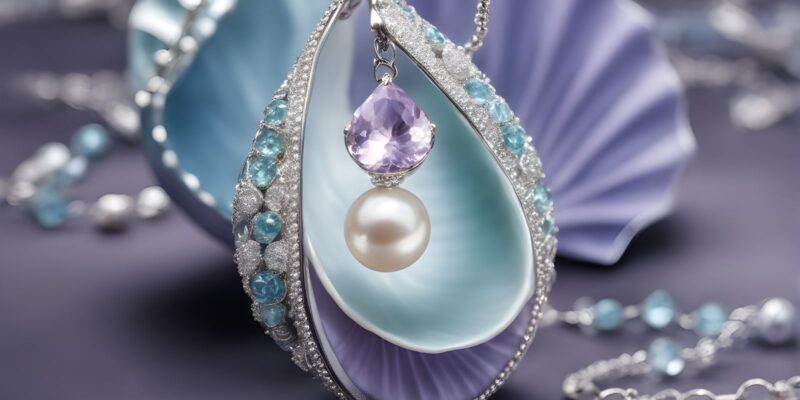Seashell jewelry pearl design inspiration sofl lilas